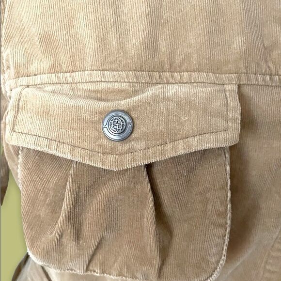 Vintage Max Studio.com Corduroy Belted Jacket Blouse - Picture 6 of 9